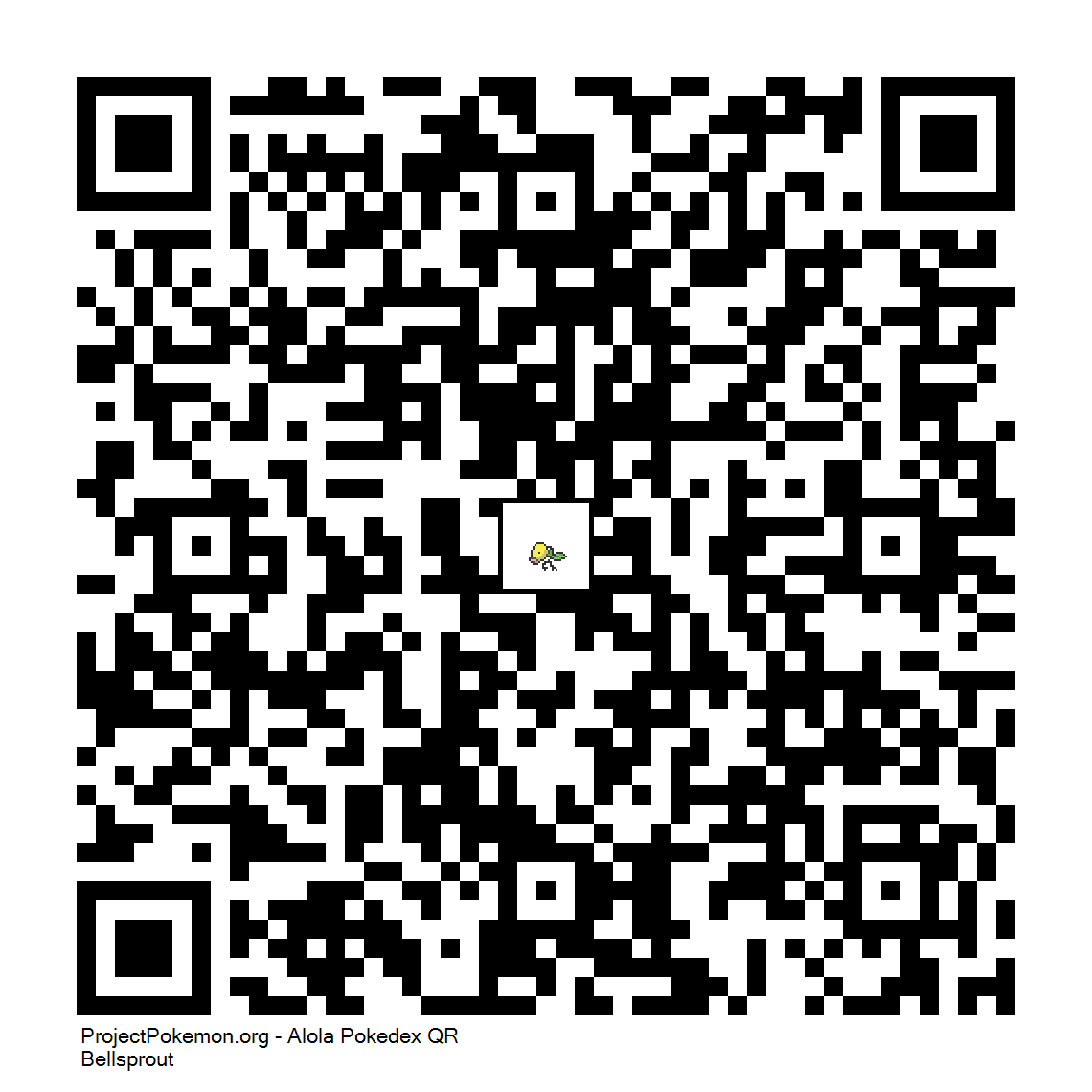 Cdigo QR de Bellsprout